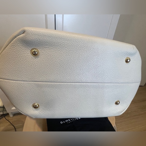 DEMELLIER MIDI NEW YORK OFF WHITE SMALL GRAIN - Picture 5 of 16